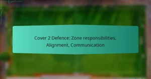 Cover 2 Defence: Zone responsibilities, Alignment, Communication